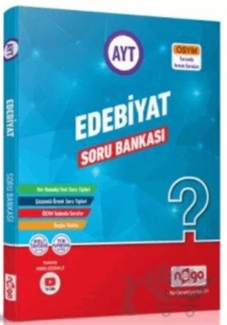 AYT Edebiyat Soru Bankası – Kolektif – Nego Yayınları kitap kapağı