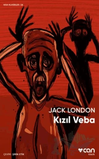 Kızıl Veba – Jack London – Can Yayınları kitap kapağı