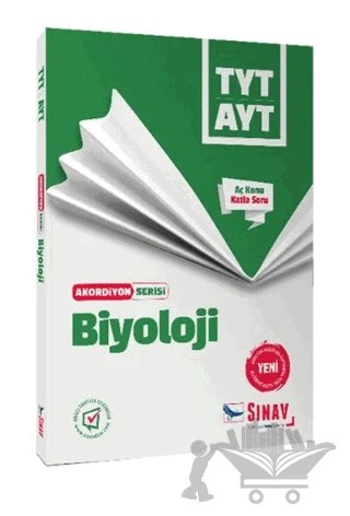 TYT - AYT Biyoloji Akordiyon Serisi – Kolektif – Sınav Yayınları kitap kapağı