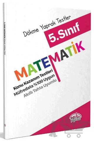 5. Sınıf Matematik Dökme Yaprak Testler – Kolektif – Editör Yayınevi kitap kapağı
