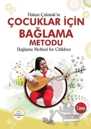 Çocuklar İçin Bağlama Metodu - Bağlama Mthod for Children – Hakan Çakmak – Beste Yayınları kitap kapağı