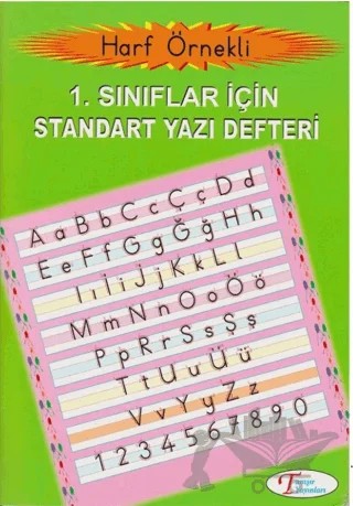 1. Sınıf Harf Örnekli Standart Yazı Defteri – Ferzende Tanışır, Elif K. Tanışır – Tanışır Yayınları kitap kapağı