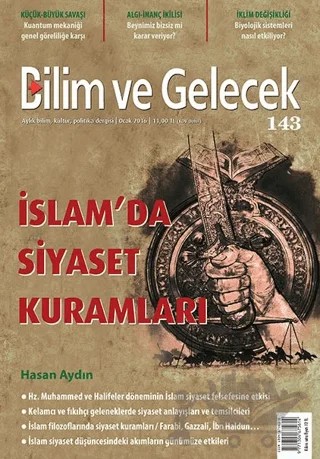 Bilim ve Gelecek Dergisi Sayı: 143 Ocak 2016 – Bilim ve Gelecek Dergisi Yayınları kitap kapağı