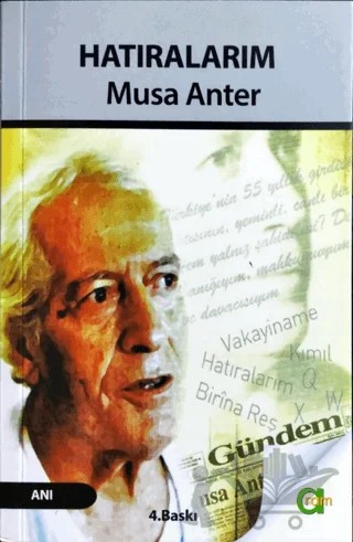 Hatıralarım – Musa Anter – Aram Yayınları kitap kapağı