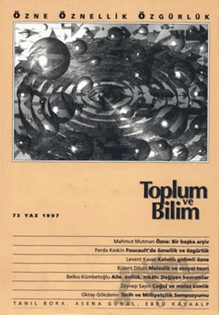 Toplum ve Bilim Sayı: 73 Özne Öznellik Özgürlük – Birikim Yayınları kitap kapağı