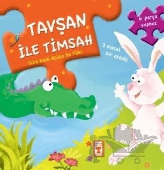 Tavşan ile Timsah – Kolektif – Timaş Çocuk kitap kapağı