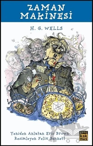 Zaman Makinesi – H. G. Wells – Kaknüs Genç kitap kapağı