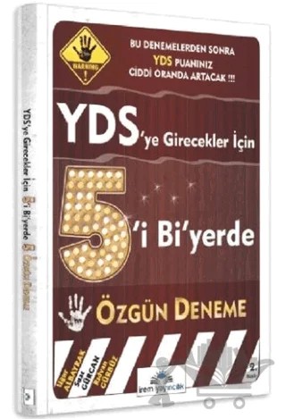 YDS 5'i Bir Yerde Özgün Deneme – Suat Gürcan – İrem Yayıncılık kitap kapağı