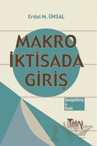 Makro İktisada Giriş – Erdal M. Ünsal – İmaj Yayıncılık kitap kapağı
