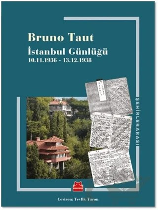 İstanbul Günlüğü – Bruno Taut – Kırmızı Kedi Yayınevi kitap kapağı