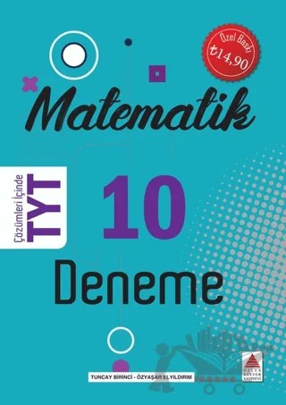 TYT Matematik 10 Deneme – Özyaşar Elyıldırım, Tuncay Birinci – Delta Kültür Yayınevi kitap kapağı