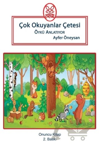 Çok Okuyanlar Çetesi Öykü Anlatıyor - Onuncu Kitap – Ayfer Öneysan – Kanguru Çocuk kitap kapağı