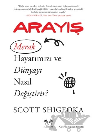 Arayış – Scott Shigeoka – Kairos Kitap kitap kapağı