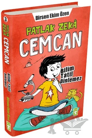 Patlak Zeka Cemcan 3 – Birsen Ekim Özen – Timaş Çocuk kitap kapağı