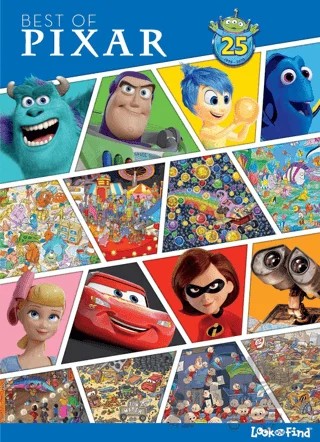 Best of Pixar Look and Find Activity Book – Kolektif – Pi Kids kitap kapağı