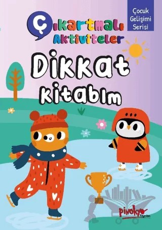 Çıkartmalı Aktiviteler Dikkat Kitabım – Buçe Dayı – Pinokyo Yayınları kitap kapağı
