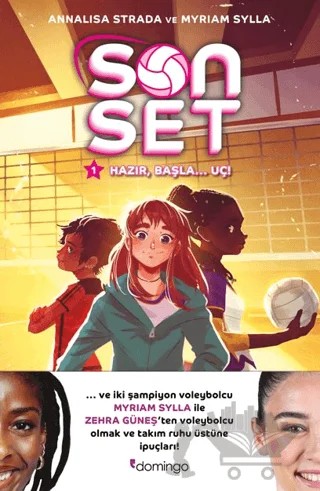 Son Set 1 – Hazır, Başla… Uç! – Annalisa Strada, Myriam Sylla – Domingo Yayınevi kitap kapağı