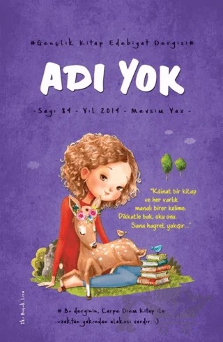Adı Yok Gençlik Kitap Edebiyat Dergisi Sayı: 89 - 2019 Mevsim Yaz – Carpe Diem Kitapları kitap kapağı