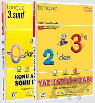 2'den 3'e Hazırlık Seti – Kollektif – Tonguç Akademi kitap kapağı