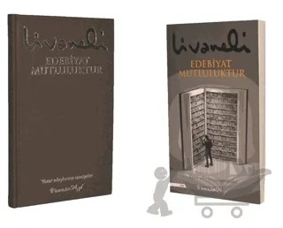 Edebiyat Mutluluktur (Ciltli - Şömizli) – Zülfü Livaneli – İnkılap Kitabevi kitap kapağı