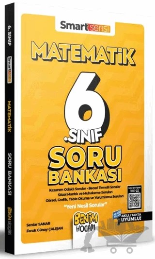 2022 6. Sınıf Matematik Soru Bankası – Faruk Günay Çalışan, Serdar Sanar – Benim Hocam Yayınları kitap kapağı