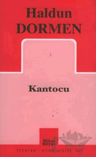 Kantocu – Haldun Dormen – Mitos Boyut Yayınları kitap kapağı