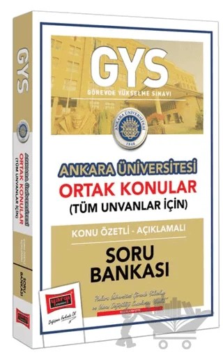 Yargı Yayınları GYS Ankara Üniversitesi Ortak Konular Konu Özetli - Açıklamalı Soru Bankası – Kolektif – Yargı Yayınevi kitap kapağı