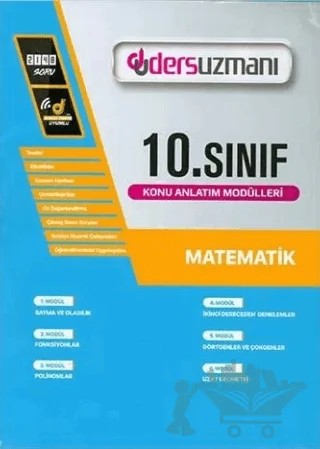 10. Sınıf Matematik Ders Uzmanı Fasikülleri – Kolektif – Ders Uzmanı Yayınları kitap kapağı