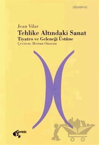 Tehlike Altındaki Sanat Tiyatro ve Geleneği Üstüne – Jean Vilar – Papirüs Yayınevi kitap kapağı