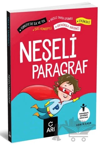 Neşeli Paragraf – Hamza Kaya – Arı Yayıncılık kitap kapağı
