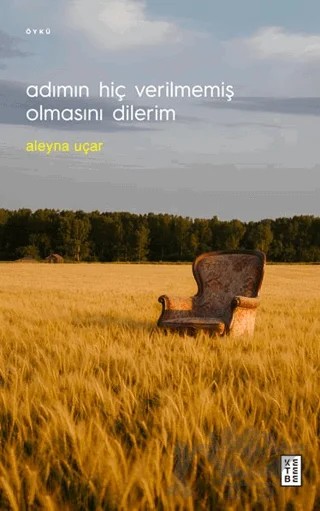 Adımın Hiç Verilmemiş Olmasını Dilerim – Aleyna Uçar – Ketebe Yayınları kitap kapağı