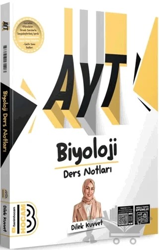 AYT Biyoloji Ders Notları – Dilek Kuvvet – Benim Hocam Yayınları kitap kapağı