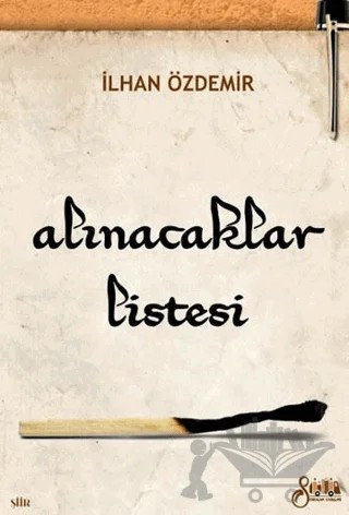 Alınacaklar Listesi – İlhan Özdemir – Serencam Yayınevi kitap kapağı