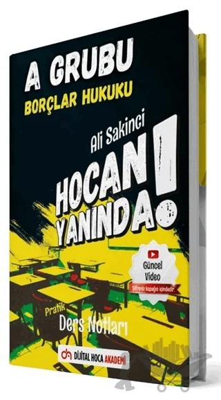 KPSS A Grubu Borçlar Hukuku Pratik Ders Notları – Ali Sakinci – Dijital Hoca kitap kapağı
