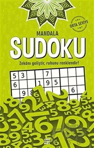 Mandala Sudoku - Orta Seviye – Kolektif – Dokuz Yayınları kitap kapağı