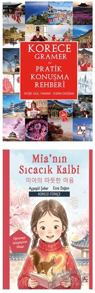Pratik Korece Öğrenme Seti – Ayşegül Şeker, Esra Doğan – Az Kitap kitap kapağı
