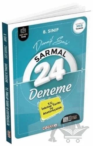 8. Sınıf T.C. İnkılap Tarihi ve Atatürkçülük Sarmal 12 Deneme – Kolektif – Dinamo Yayınları kitap kapağı
