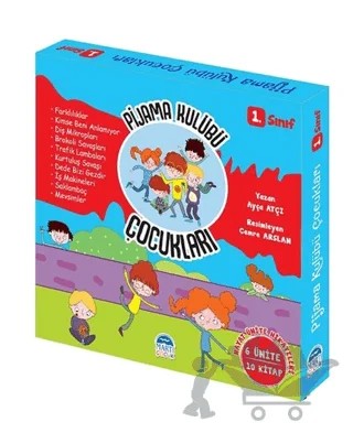 Pijama Kulübü Çocukları (10 Kitap Takım) – Ayça Atçı – Martı Çocuk Yayınları kitap kapağı