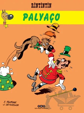 Rintintin 4 - Palyaço – J. Leturgie, Morris, X. Fauche – Yapı Kredi Yayınları kitap kapağı