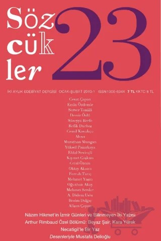 Sözcükler Dergisi Sayı: 23 Ocak - Şubat 2010 – Sözcükler Yayınları kitap kapağı