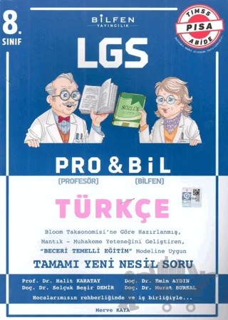 8. Sınıf LGS Türkçe Probil Soru Bankası – Kolektif – Bilfen Yayıncılık kitap kapağı
