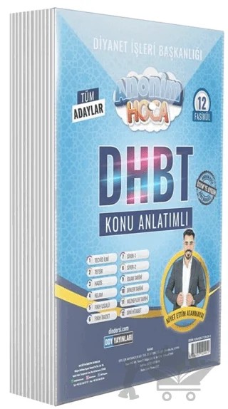 2022 DHBT Din Kültürü ve Ahlak Bilgisi Anonim Hoca Konu Anlatımlı – Çetin Zencir – DDY Yayınları kitap kapağı