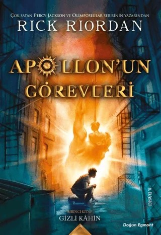 Apollon'un Görevleri: Gizli Kahin – Rick Riordan – Doğan Egmont Yayıncılık kitap kapağı