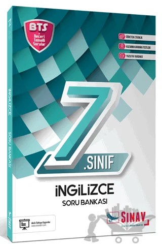 7. Sınıf İngilizce Soru Bankası – Kolektif – Sınav Yayınları kitap kapağı
