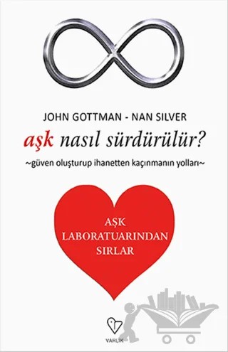 Aşk Nasıl Sürdürülür? - Aşk Laboratuarından Sırlar – John Gottman, Nan Silver – Varlık Yayınları kitap kapağı