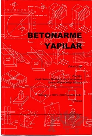 Betonarme Yapılar – Zekai Celep – Yazarın Kendi Yayını - Zekai Celep kitap kapağı
