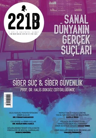 221B Üç Aylık Polisiye Dergi Sayı: 41 Ekim - Kasım - Aralık 2024 – 221B Dergisi kitap kapağı