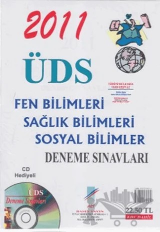 2011 ÜDS Fen - Sağlık - Sosyal Deneme Sınavları – Kolektif – Art Basın Yayın Hizmetleri kitap kapağı
