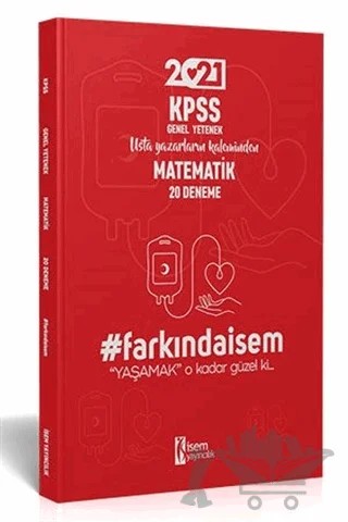 İsem 2021 Farkında İsem KPSS Genel Yetenek Matematik 20 Deneme – Kolektif – İSEM Yayıncılık kitap kapağı