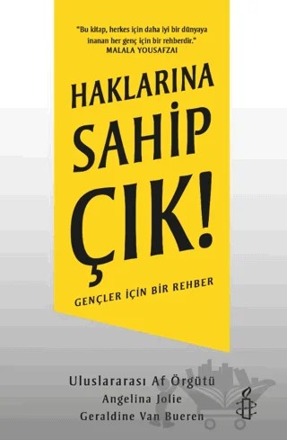Haklarına Sahip Çık! – Nicky Parker, Angelina Jolie, Geraldine Van Bueren – Tudem Yayınları kitap kapağı